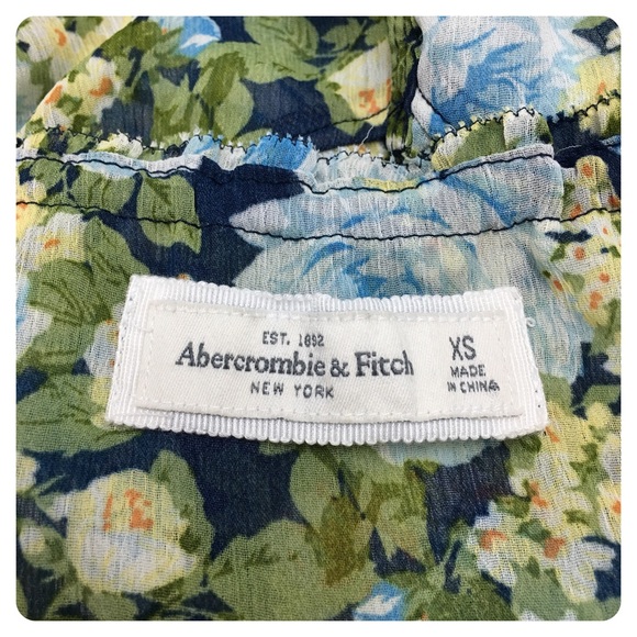 ABERCROMBIE & FITCH floral layered top - Picture 4 of 7